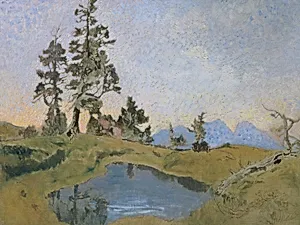 Scheiblahn mit Zirben