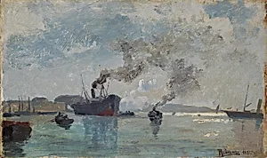 Schiffe im Hafen