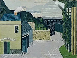 Stadt mit Viadukt by Louis Casimir Ladislas Marcoussis