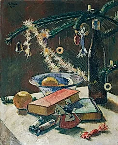 Stillleben unter dem Christbaum