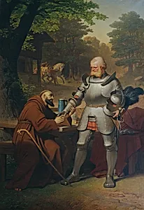 Szene aus Goethes "Götz von Berlichingen" by Philipp Foltz