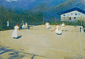 Tennisplatz in Gossensass