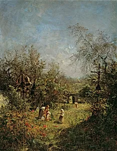 Verfallener Friedhof in Goisern