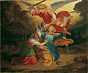 Versuchung der heiligen Gudula