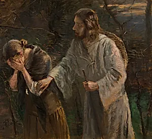 Weib, warum weinest Du?