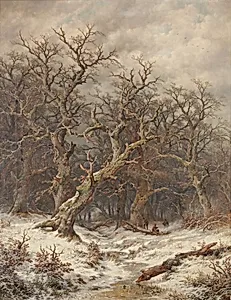 Winterlandschaft (Winterwald)