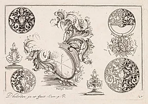 # 7from " Livre second essais de gravjre " Second book of Engraved Designs