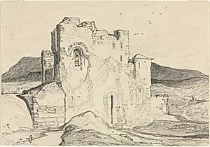 A Castle in Normandy by John Sell Cotman (British, 1782–1842)