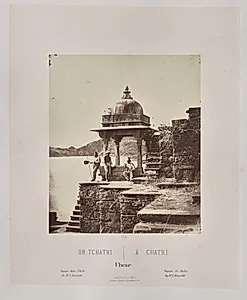A Chatri, Ulwur by Louis-Théophile Marie Rousselet (French, 1845–1929)