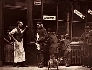 A Convict's Home by John Thomson (Scottish, 1837–1921)