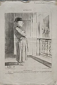 A Decemberist by Honoré Daumier (French, 1808–1879)