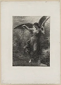 À Eugene Delacroix by Henri Fantin-Latour (French, 1836–1904)
