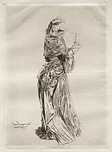 A Genoise by Jules Jacquemart (French, 1837–1880)