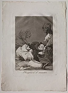 A Gift for the Master, Plate 47 by Francisco de Goya (Spanish, 1746–1828)