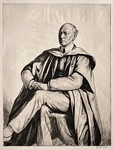 A. J. Donkin by Francis Dodd (British, 1874–1949)