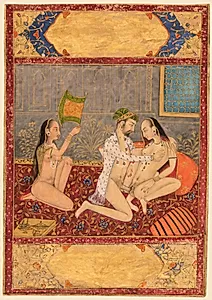 A King Making Love in the Harem by Unknown Artist