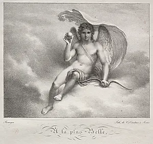 À la plus belle by Antoine Béranger (French, 1785–1867)