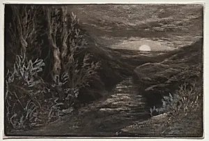 A Moorland Stream by Francis Seymour Haden (British, 1818–1910)