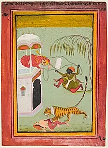 A page from a Punishment series: Punishment for murder by Unknown Artist