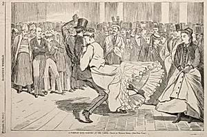A Parisian Ball - Dancing at the Casino by Winslow Homer (American, 1836–1910)