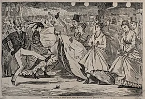 A Parisian Ball - Dancing at the Mabille, Paris by Winslow Homer (American, 1836–1910)