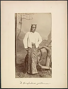 A Sinhalese Gentleman by Unknown Artist