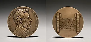 Abraham Lincoln Medal  by Charles Calverley (American, 1833–1914)