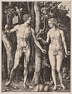 Adam and Eve by Albrecht Dürer (German, 1471–1528)