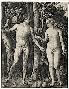 Adam and Eve by Albrecht Dürer (German, 1471–1528)