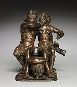 Adam and Eve by Peter Vischer (German, 1487–1528)