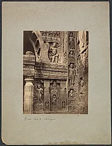 Ajinta Cave No. 19 by Francis Frith & Co. (British)