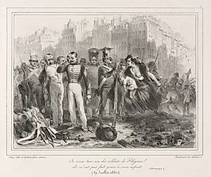 Album of 1831: I want to kill one of Polignac's soldiers.  They did not spare my child (Historic)