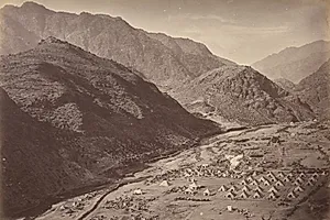 Ali Musjid and Camp from Sultan Tarra by John Burke (Irish, 1845–1915)