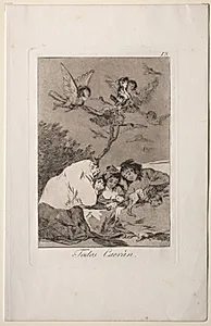 All Will Fall, Plate 19 by Francisco de Goya (Spanish, 1746–1828)