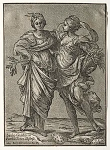 Alliance of Peace and Abundance by Bartolommeo Coriolano (Italian)