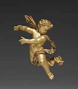 Altarpiece with Relics - Putto with column, upper right by Joseph Matthias Götz (German, 1696–1760)