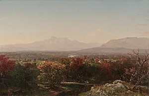 An October Day in the White Mountains by John Frederick Kensett (American, 1816–1872)
