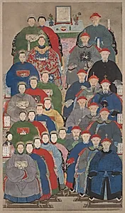 Ancestor Group Portrait by Unknown Artist