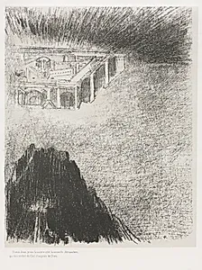 And I, John, Saw the Holy City, New Jerusalem, Coming Down from God and out of Heaven by Odilon Redon (French, 1840–1916)