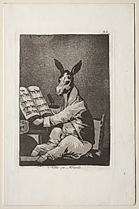 And So was His Grandfather, Plate 39 by Francisco de Goya (Spanish, 1746–1828)