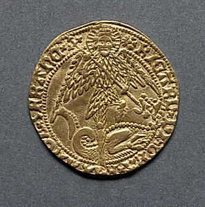 Angel: St. George Slaying the Dragon (obverse) by Unknown Artist