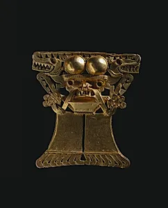 Animal-Headed Figure Pendant by Unknown Artist