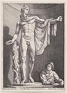 Apollo Belvedere by Hendrick Goltzius (Dutch, 1558–1617)