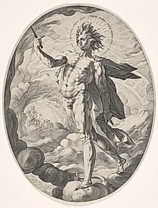 Apollo by Hendrick Goltzius (Dutch, 1558–1617)