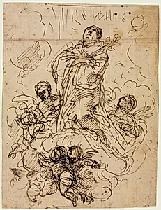 Apotheosis of a Saint by Antonio Domenico Gabbiani (Italian, 1652–1726)