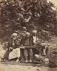 Arab Musicians by Ludovico Wolfgang Hart (British)