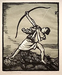 Archer by Arthur Allen Lewis (American, 1873–1957)