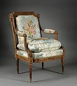 Armchair (Fauteuil) (1 of 2) by Nicolas-Denis Delaisement (French)