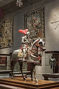 Armor for Man and Horse with Völs-Colonna Arms by Unknown Artist