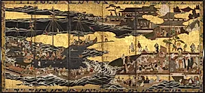 Arrival of the "Southern Barbarians" by Unknown Artist